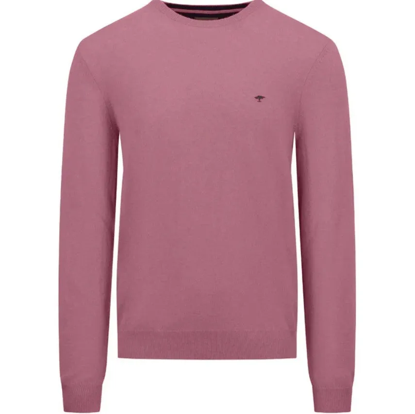 Fynch Hatton - Crew Neck Jumper, Pale Blush