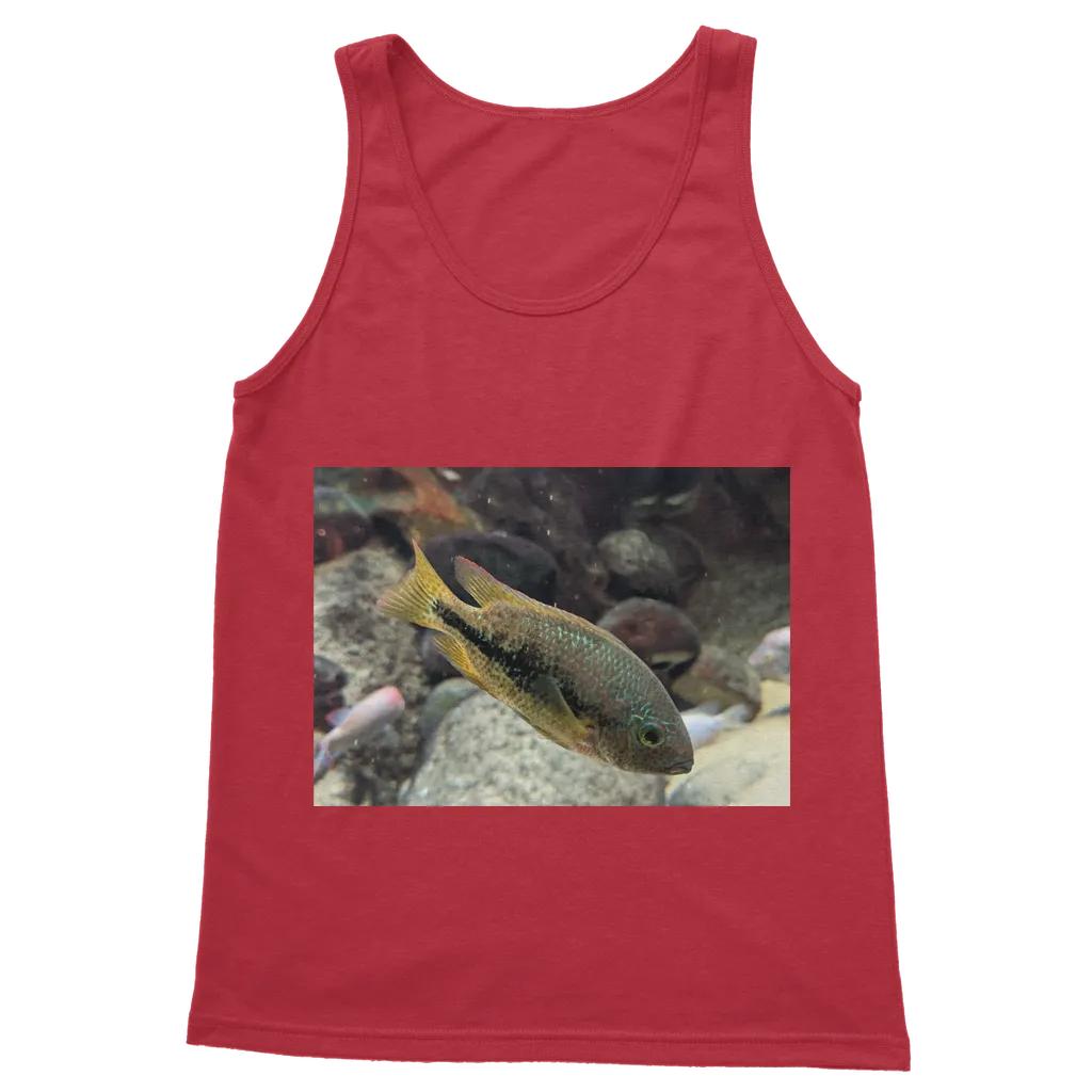 Green Orange Fish Classic Adult Vest Top