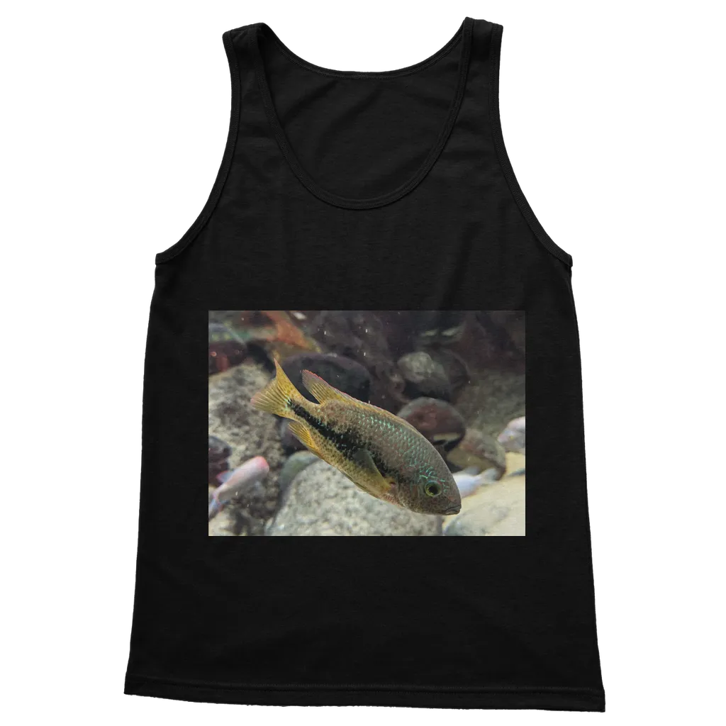 Green Orange Fish Classic Adult Vest Top