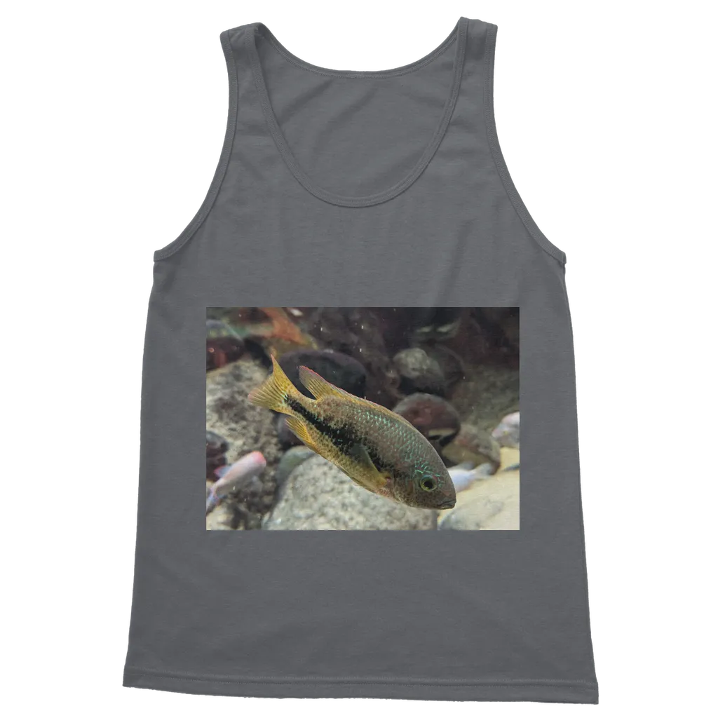 Green Orange Fish Classic Adult Vest Top