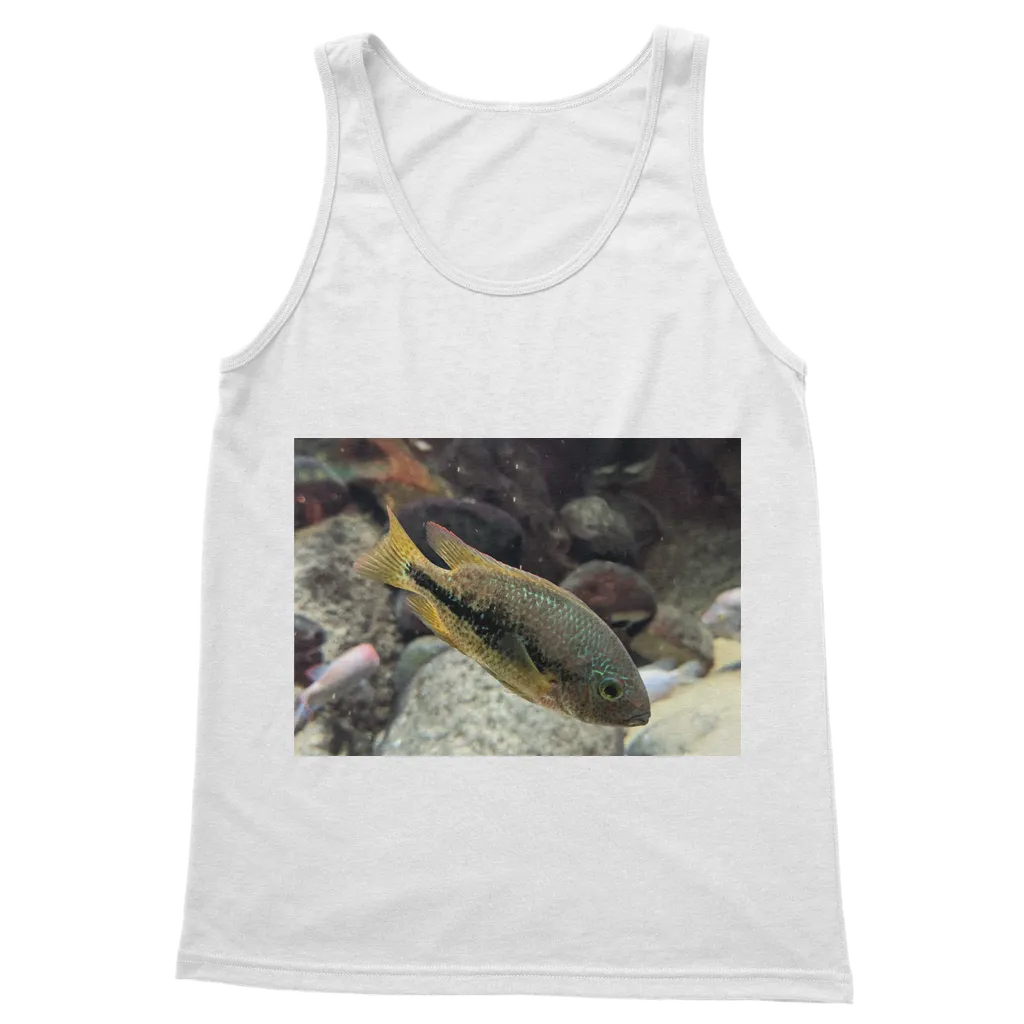 Green Orange Fish Classic Adult Vest Top