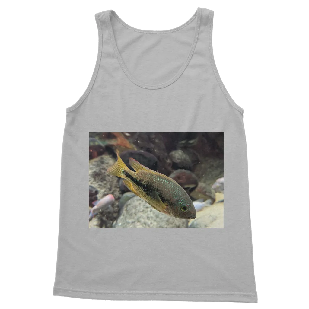 Green Orange Fish Classic Adult Vest Top