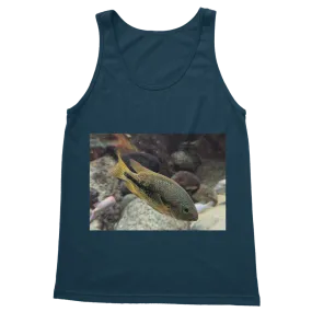 Green Orange Fish Classic Adult Vest Top