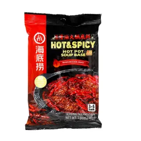 Haidilao Hot & Spicy Hot Pot Soup Base 7.8oz