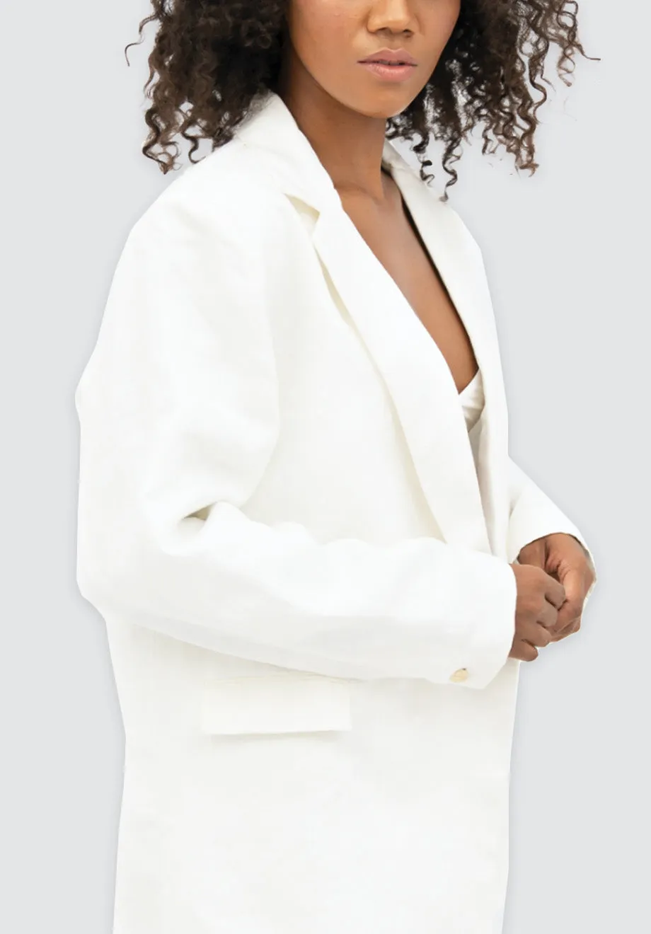 Havana HAV - Oversized Blazer | Porcelain