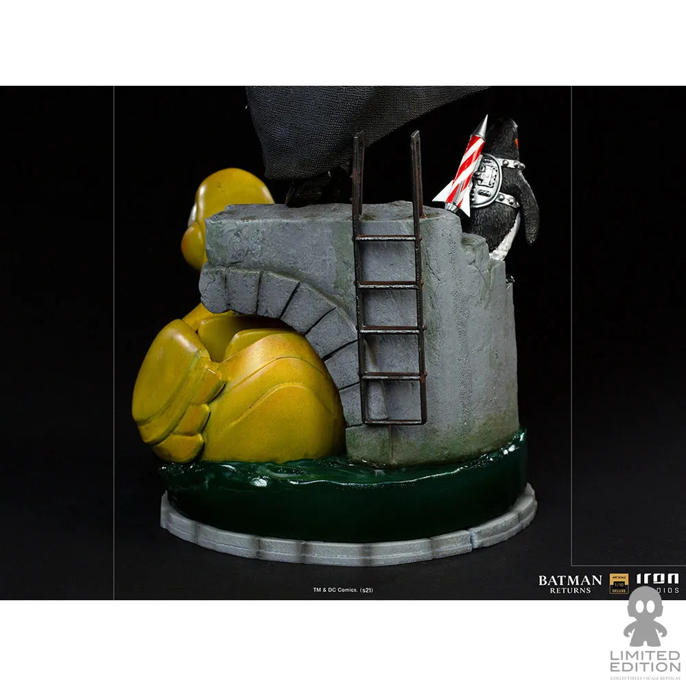 Iron Studios Estatuilla Pingüino Deluxe Escala 1:10 Dc - Limited Edition