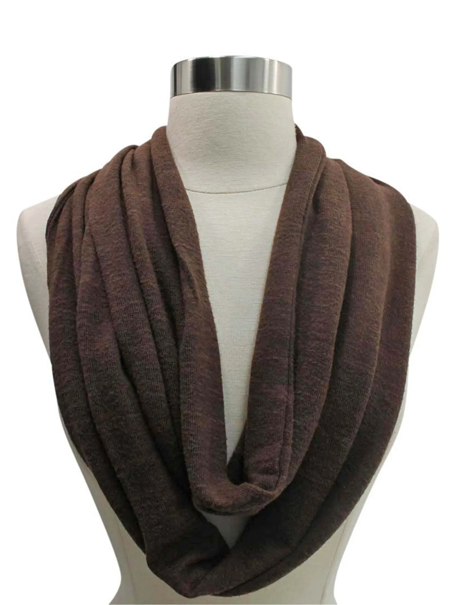 Jersey Knit Circle Infinity Loop Scarf