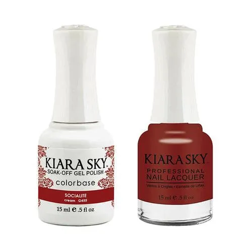 Kiara Sky Classic Gel & Polish Duo - #455 Socialite