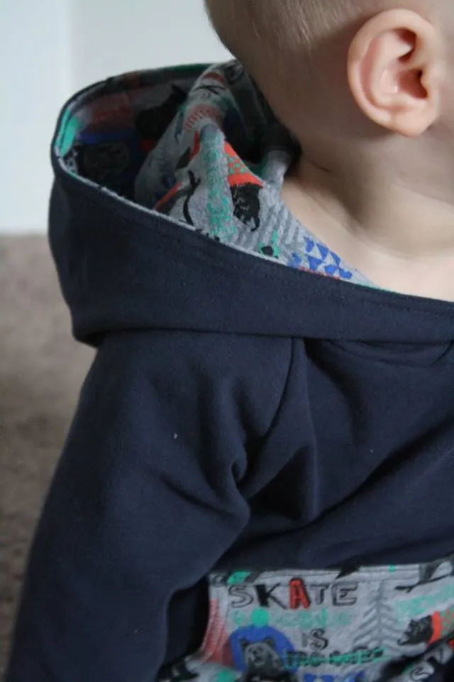 Kids Raglan Hoodie Pattern