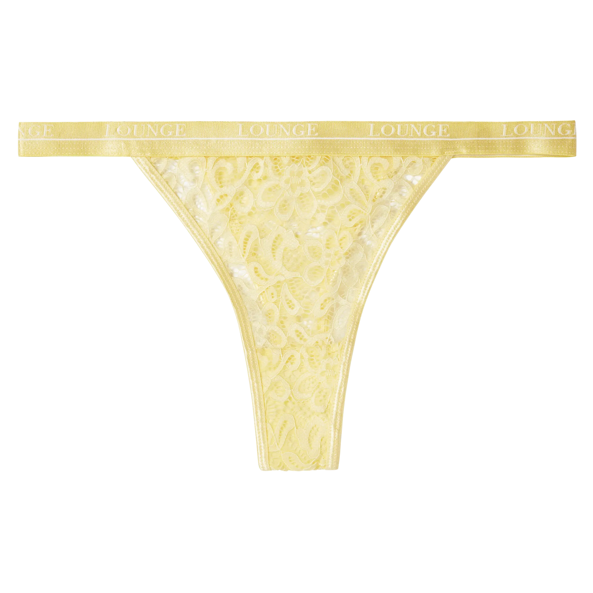 Lemon Balcony Thong