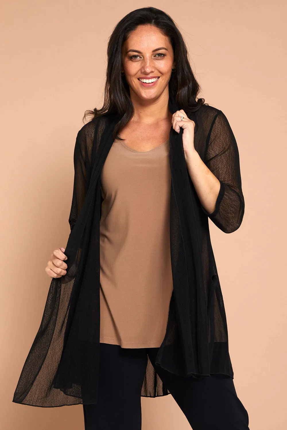 Lexie Easy Fit Jacket - Black