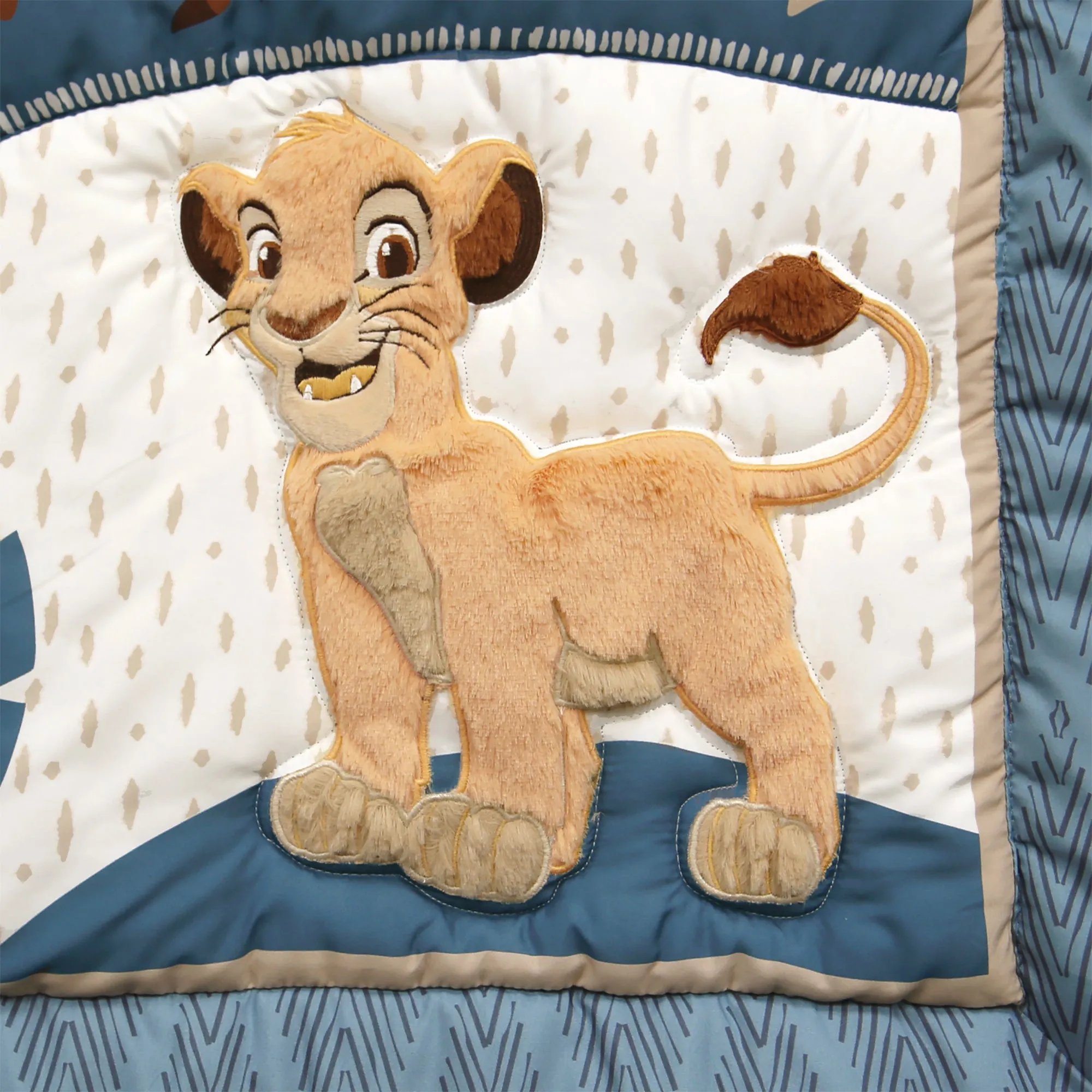 Lion King Adventure 3-Piece Baby Crib Bedding Set