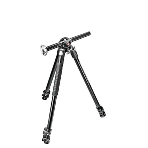 Manfrotto MK290DUA3-3W Dual Aluminium Tripod Kit with 90°column and 3W head