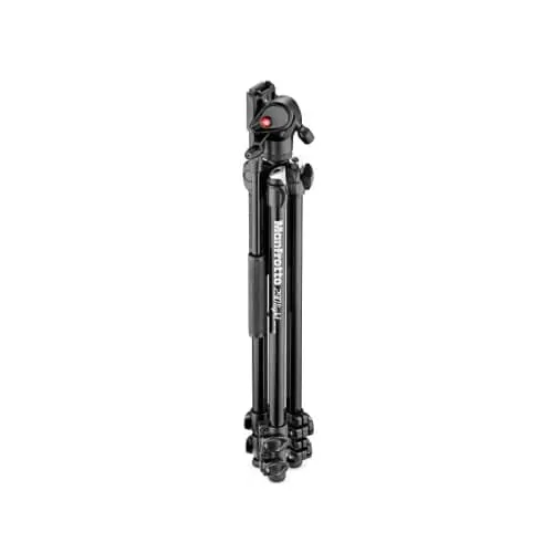 Manfrotto MK290LTA3-V 290 Light Aluminium Tripod with Befree Live Fluid Video Head Kit