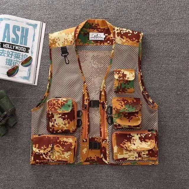 Multi-Pocket Fishing Hunting Vest