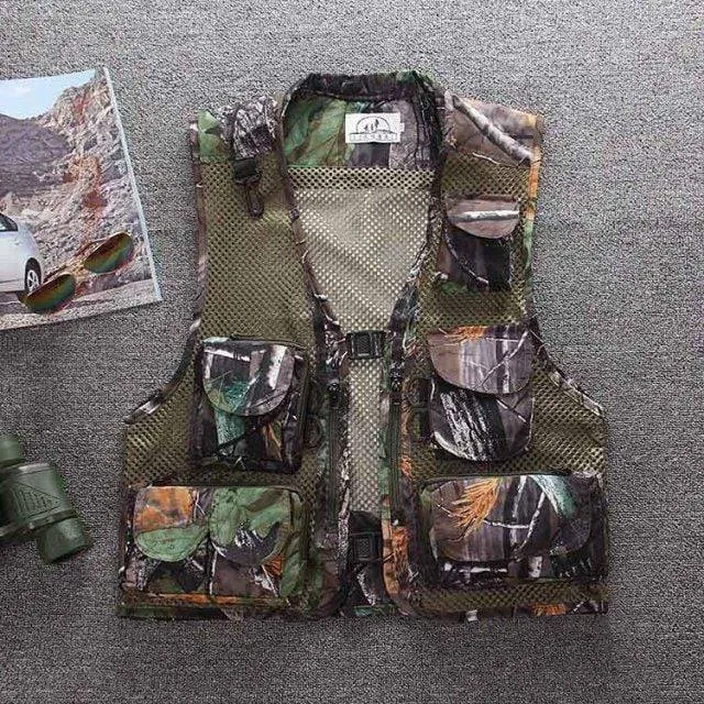 Multi-Pocket Fishing Hunting Vest