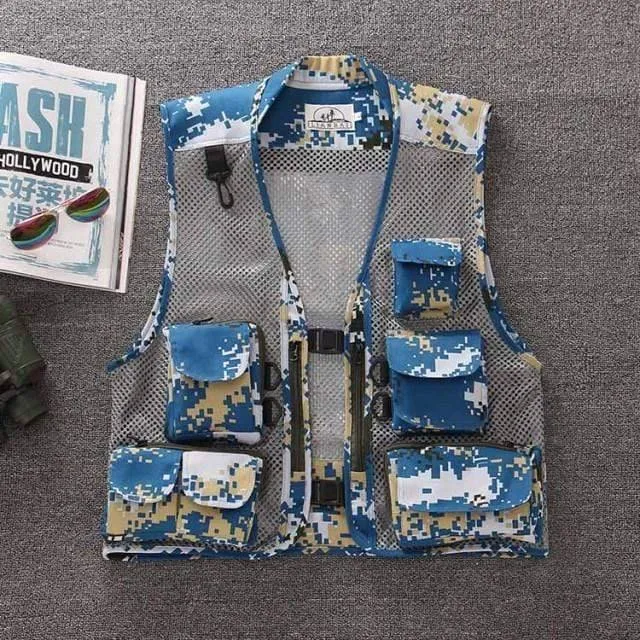 Multi-Pocket Fishing Hunting Vest