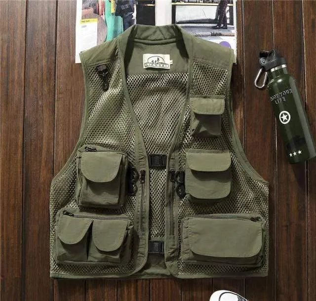 Multi-Pocket Fishing Hunting Vest