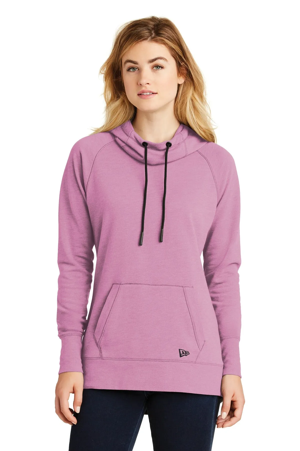 New Era ® Ladies Tri-Blend Fleece Pullover Hoodie. LNEA510