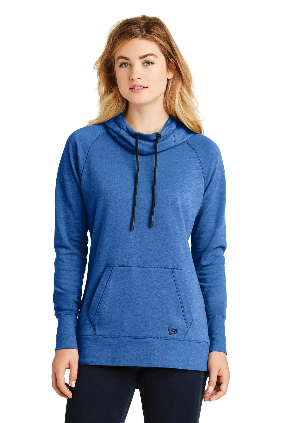 New Era ® Ladies Tri-Blend Fleece Pullover Hoodie. LNEA510