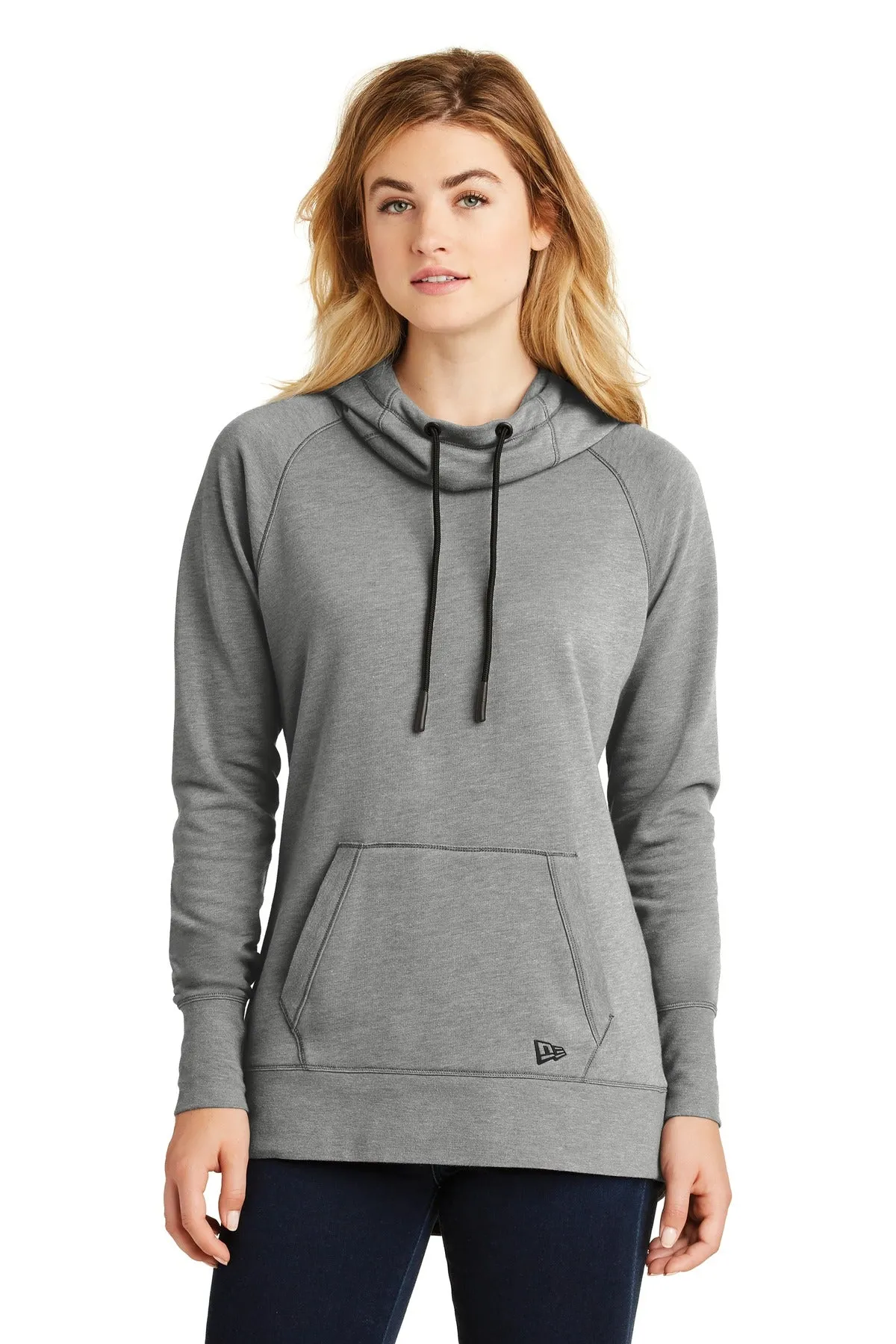 New Era ® Ladies Tri-Blend Fleece Pullover Hoodie. LNEA510