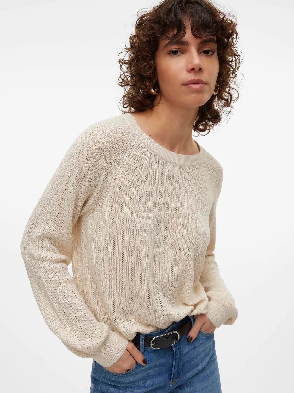 Newlexsun Crewneck Sweater-Birch