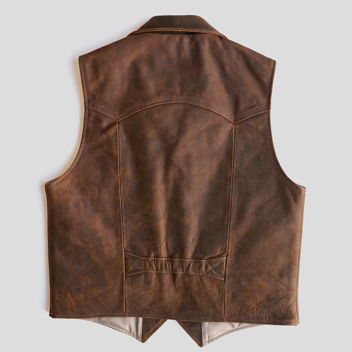 No.39 Indy Bison Ranchers Vest | Brown