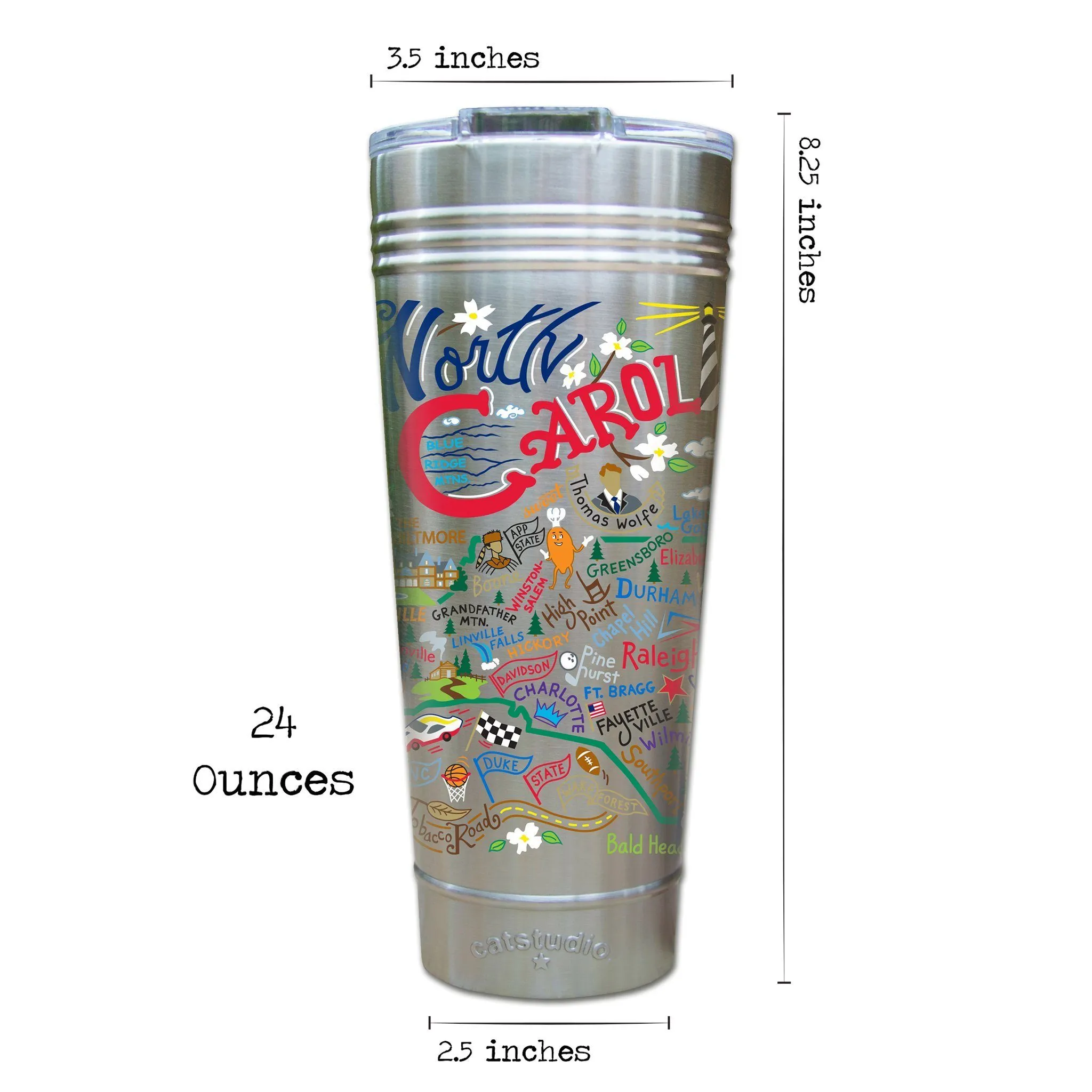 North Carolina Thermal Tumbler