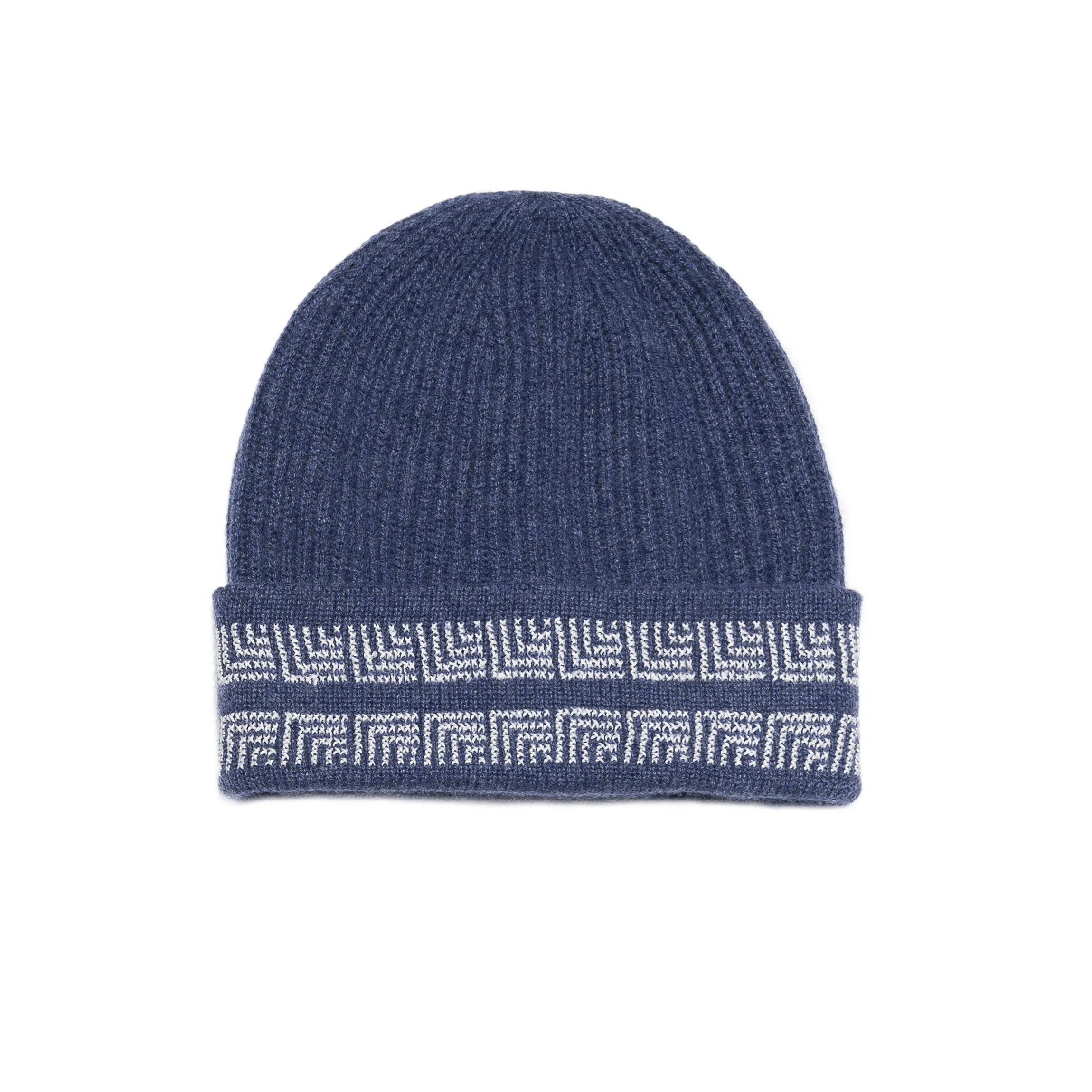 NOTTE BLUE CASHMERE BEANIE