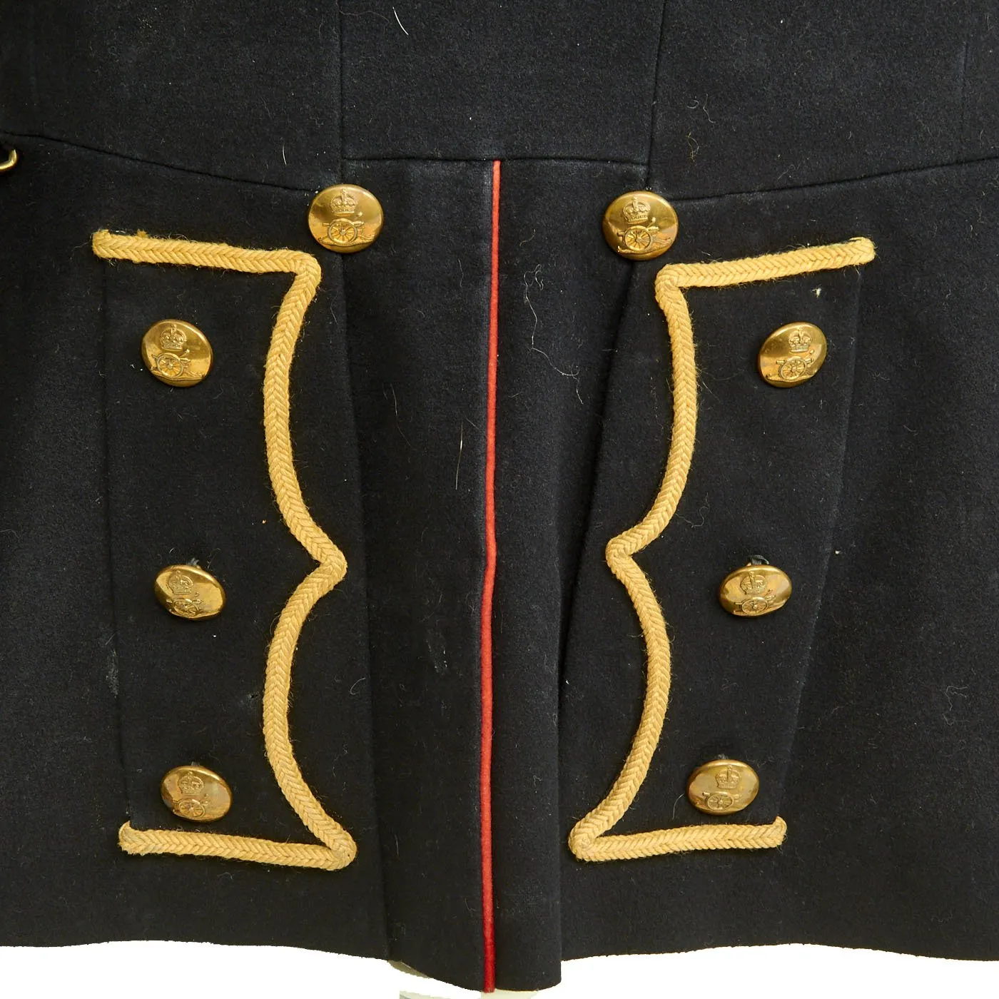 Original British Pre-WWI Royal Field Artillery Gunnery Instructor Uniform Tunic Circa 1910