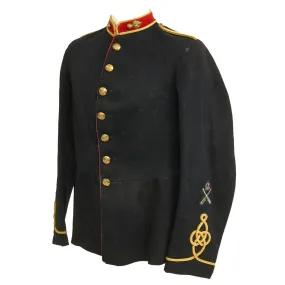 Original British Pre-WWI Royal Field Artillery Gunnery Instructor Uniform Tunic Circa 1910