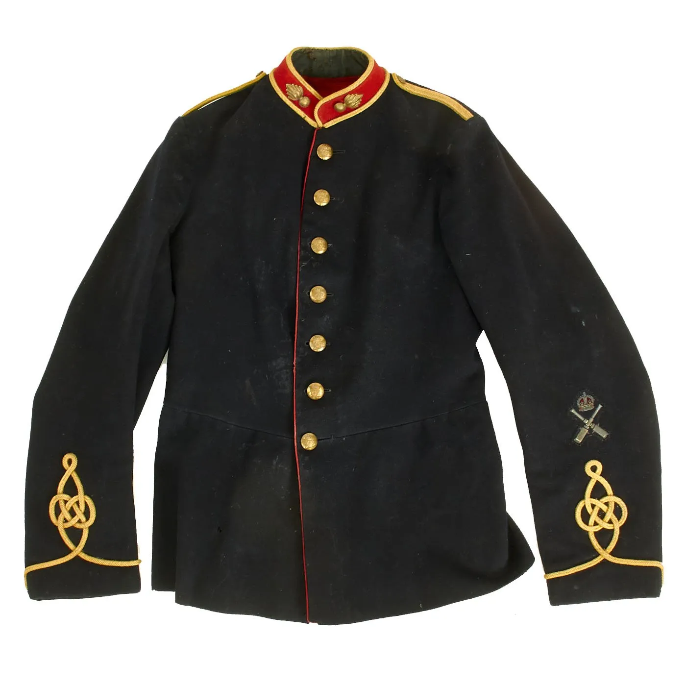 Original British Pre-WWI Royal Field Artillery Gunnery Instructor Uniform Tunic Circa 1910