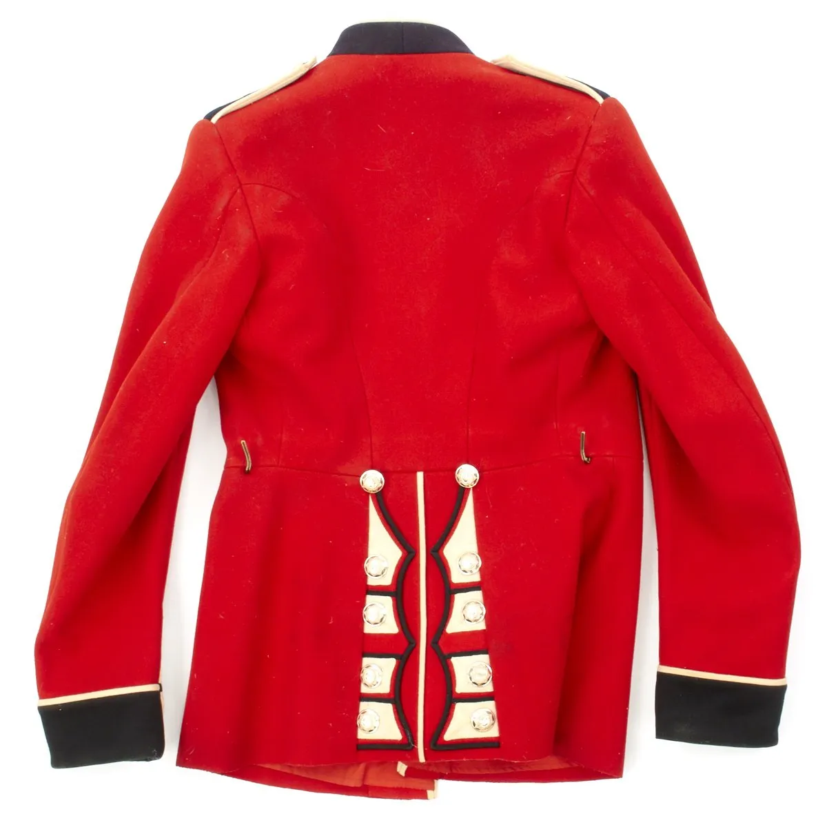 Original British Queen's Coldstream Guards Uniform Set with Bearskin Helmet - Recent Issue