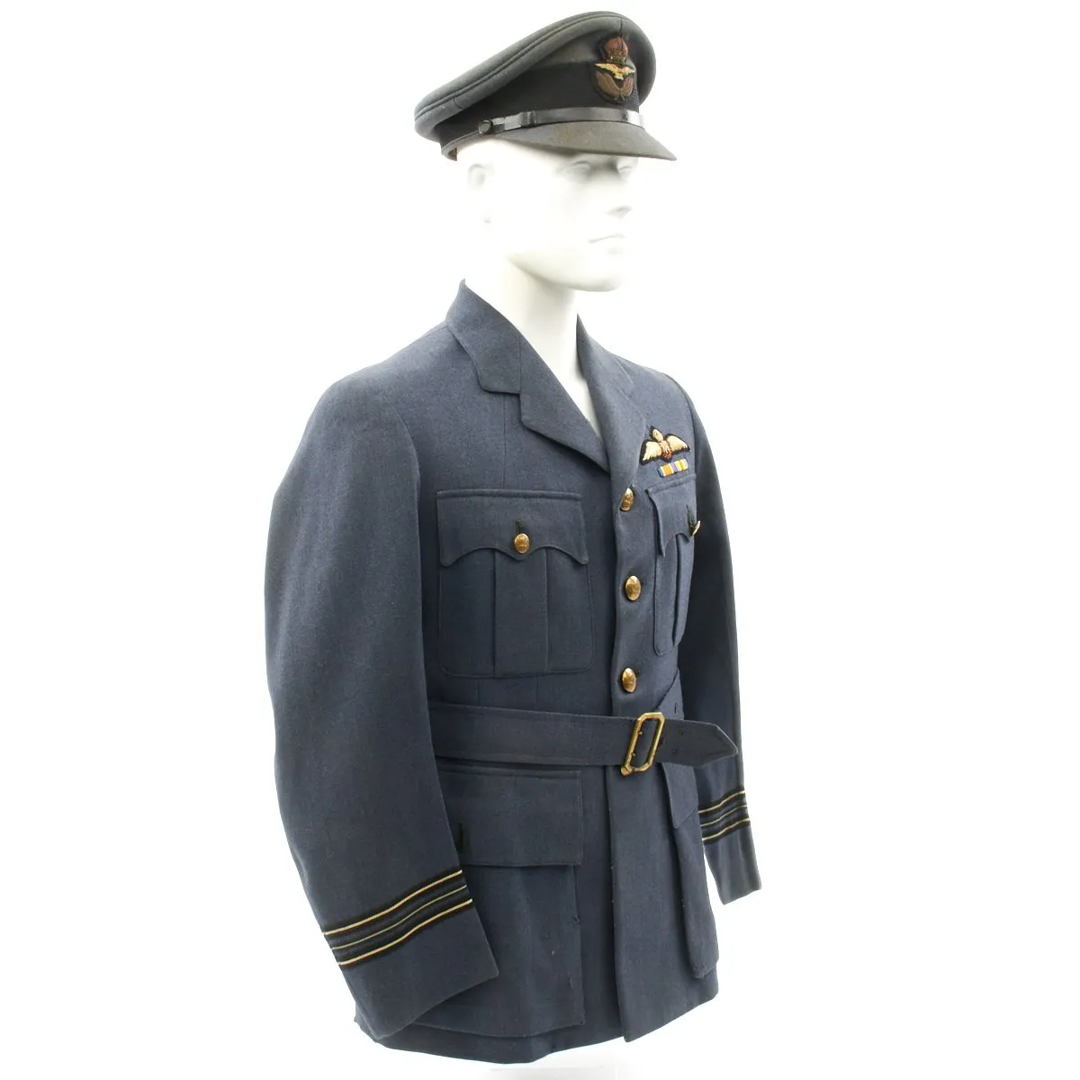 Original British Royal Air Force RAF Named Squadron Leader Uniform