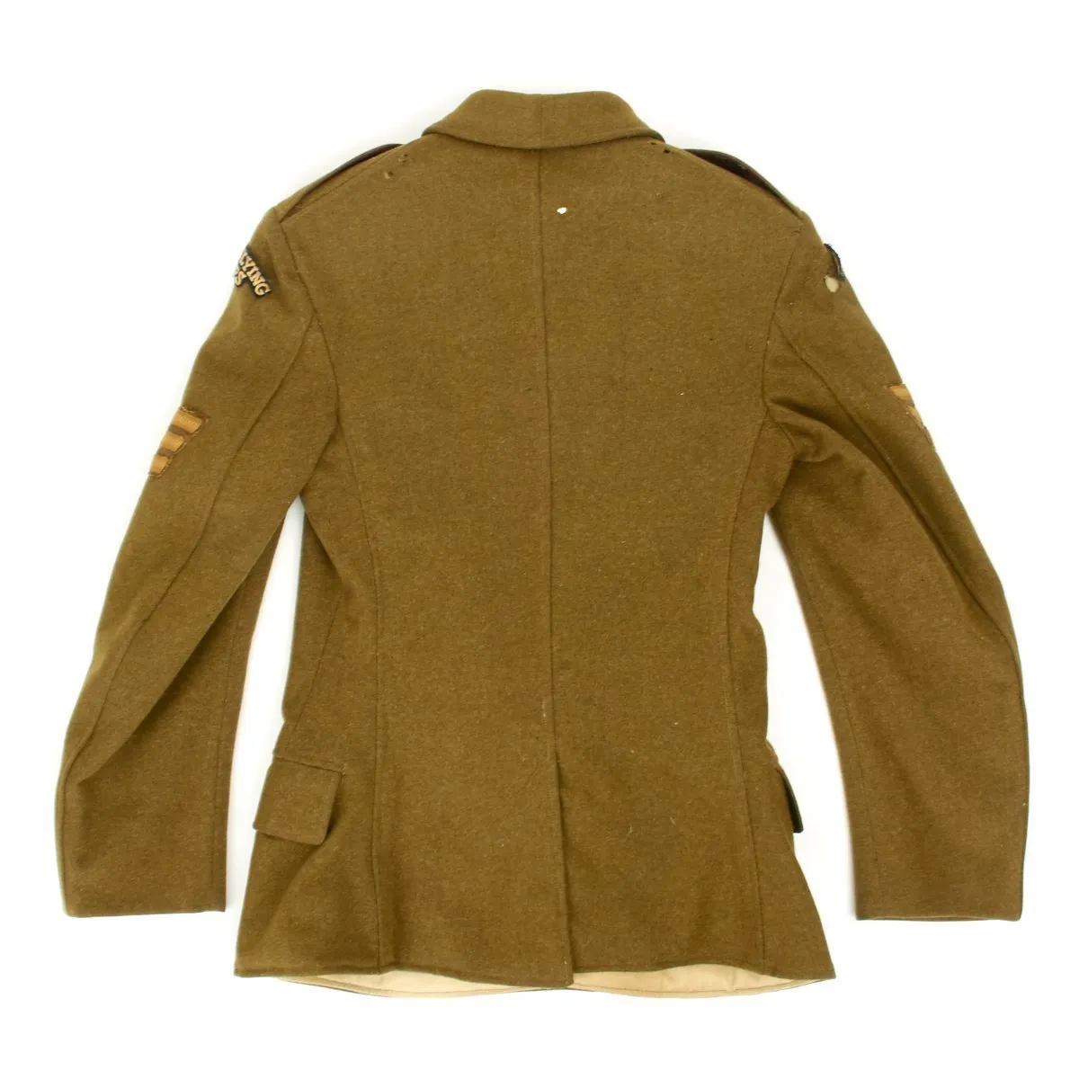 Original British WWI Royal Flying Corps Sergeant Pilot Model 1914 Maternity Tunic Uniform Set