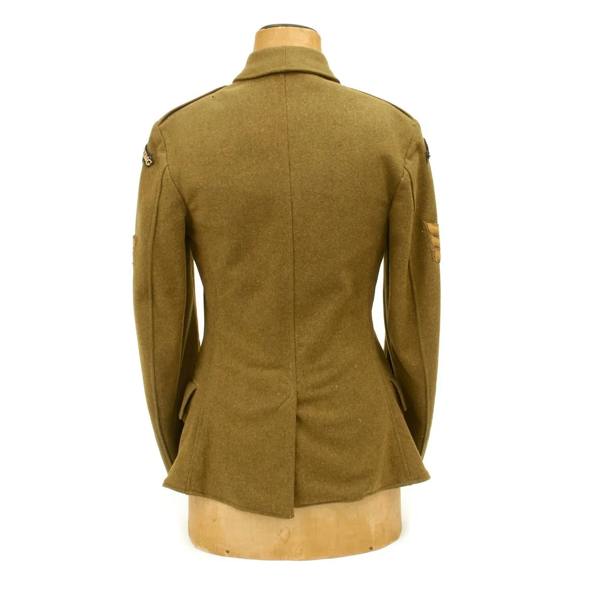 Original British WWI Royal Flying Corps Sergeant Pilot Model 1914 Maternity Tunic Uniform Set