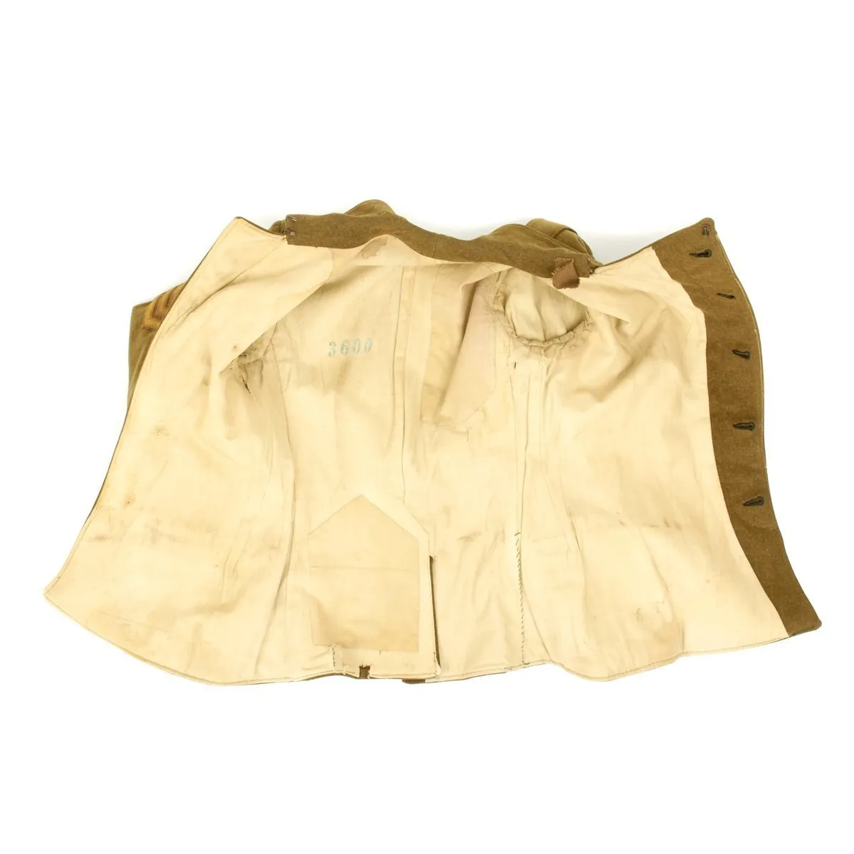 Original British WWI Royal Flying Corps Sergeant Pilot Model 1914 Maternity Tunic Uniform Set