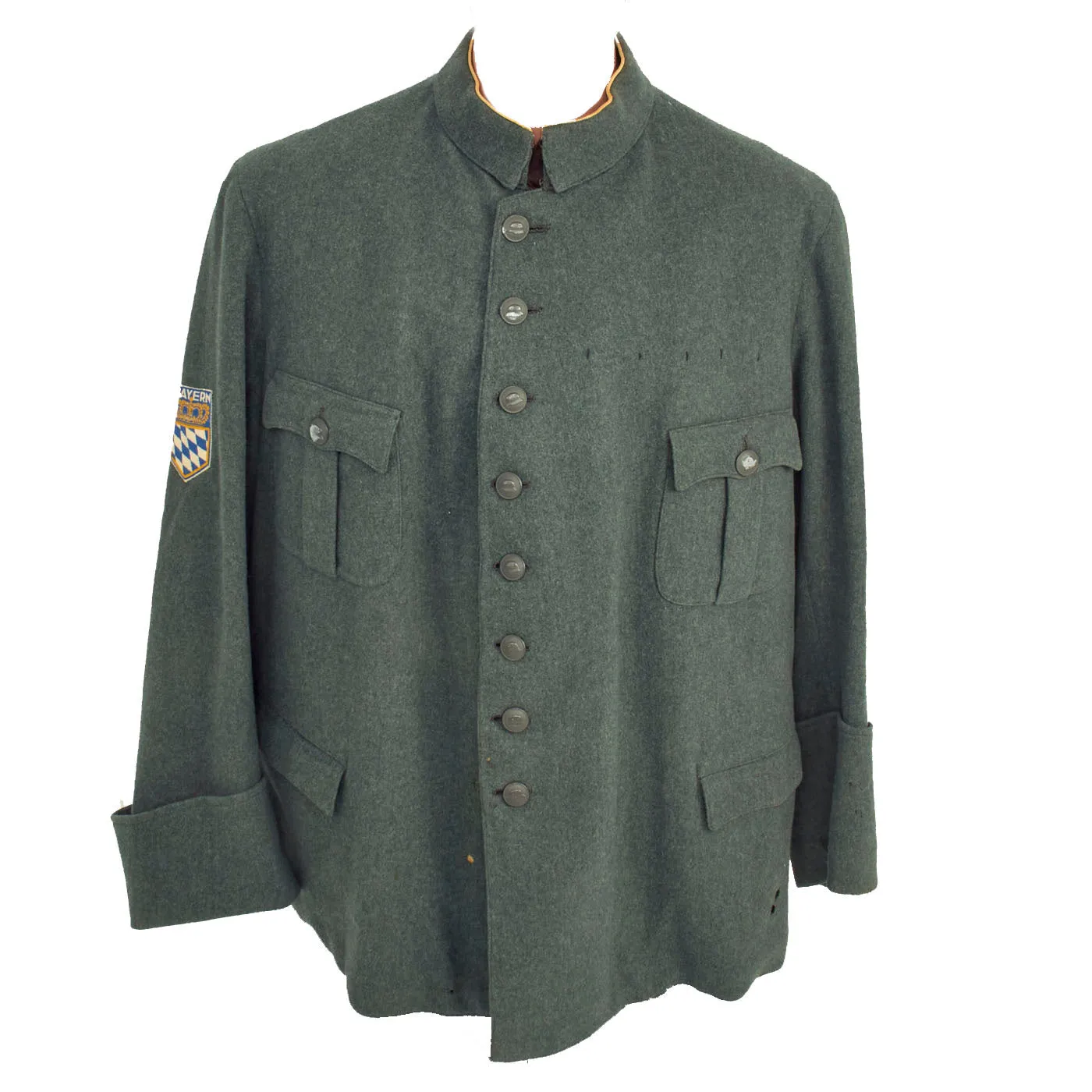 Original German Weimar Republic Period Der Stahlhelmbund Bavarian District Uniform Tunic & Breeches