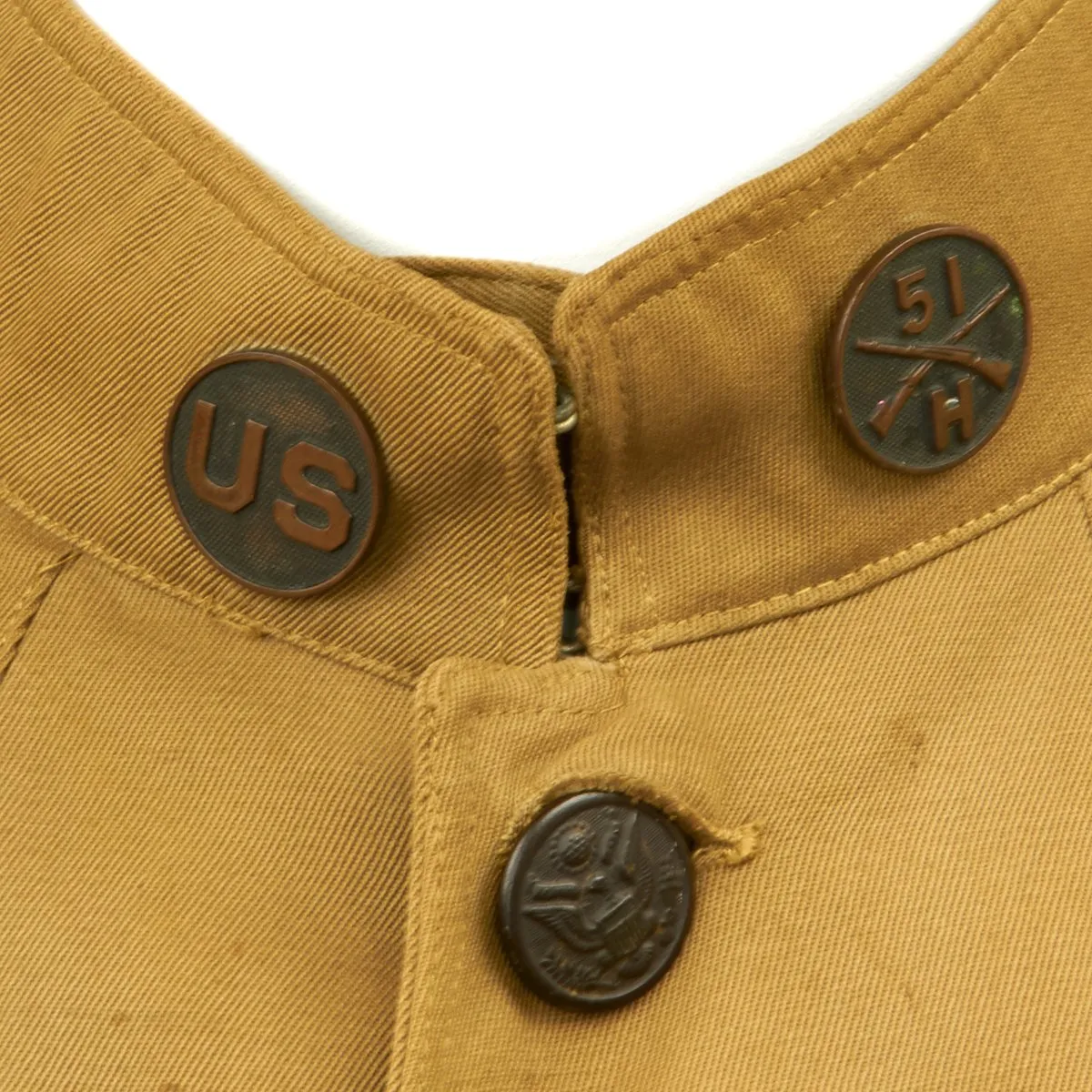 Original U.S. WWI AEF 6th Infantry Division 51st Infantry Regiment Uniform Grouping