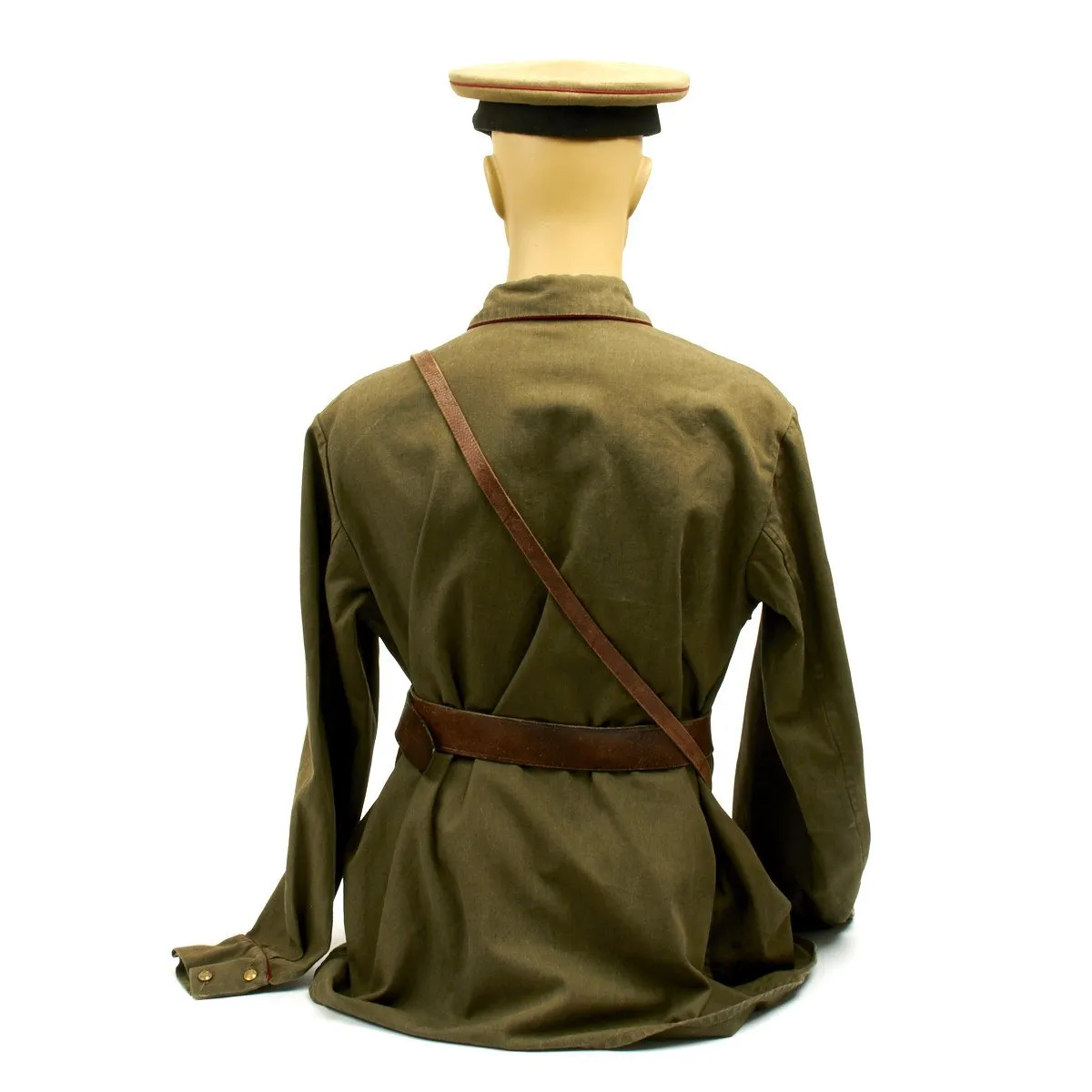 Original WWII Soviet Russian M35 Tanker Major Uniform Set