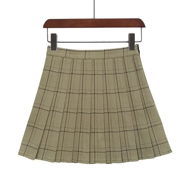 Plaid Skirt