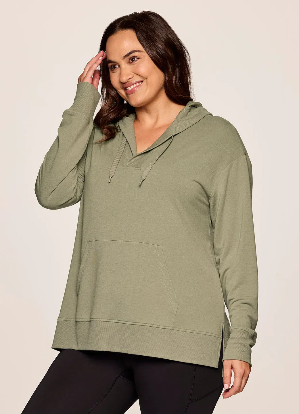 Plus Long Weekend Hoodie Tunic