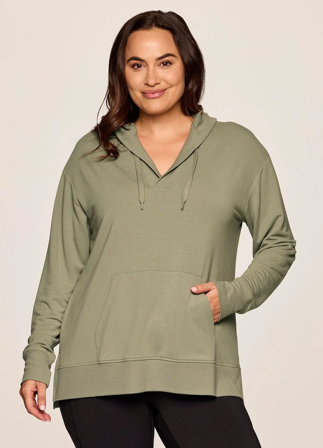 Plus Long Weekend Hoodie Tunic