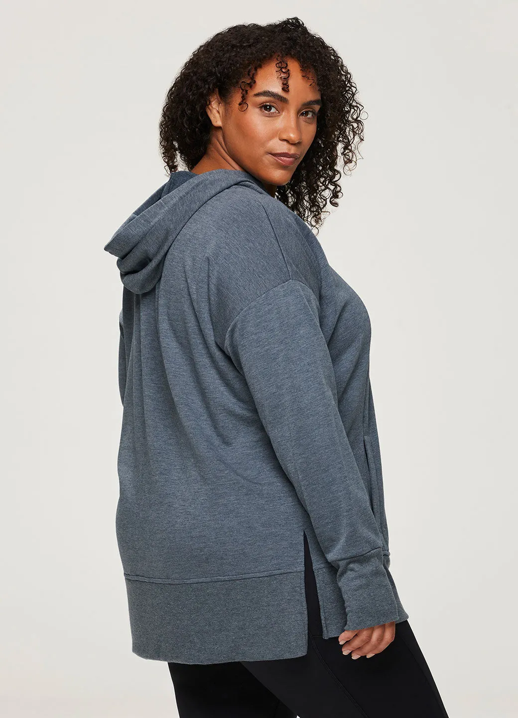 Plus Weekend Fleece Hoodie