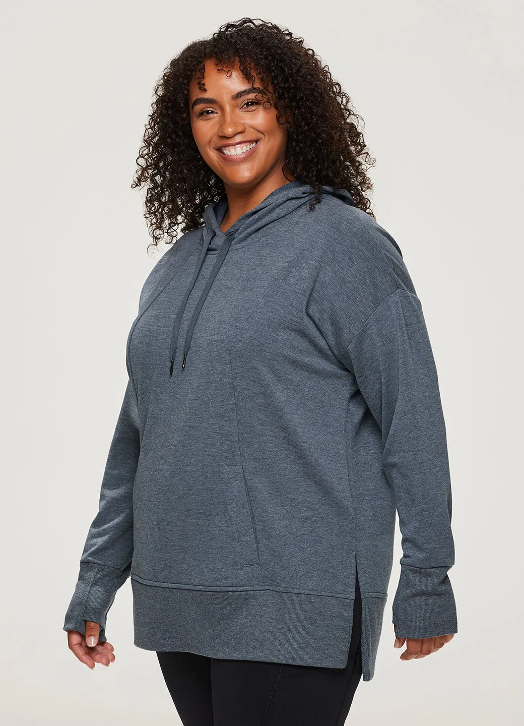 Plus Weekend Fleece Hoodie