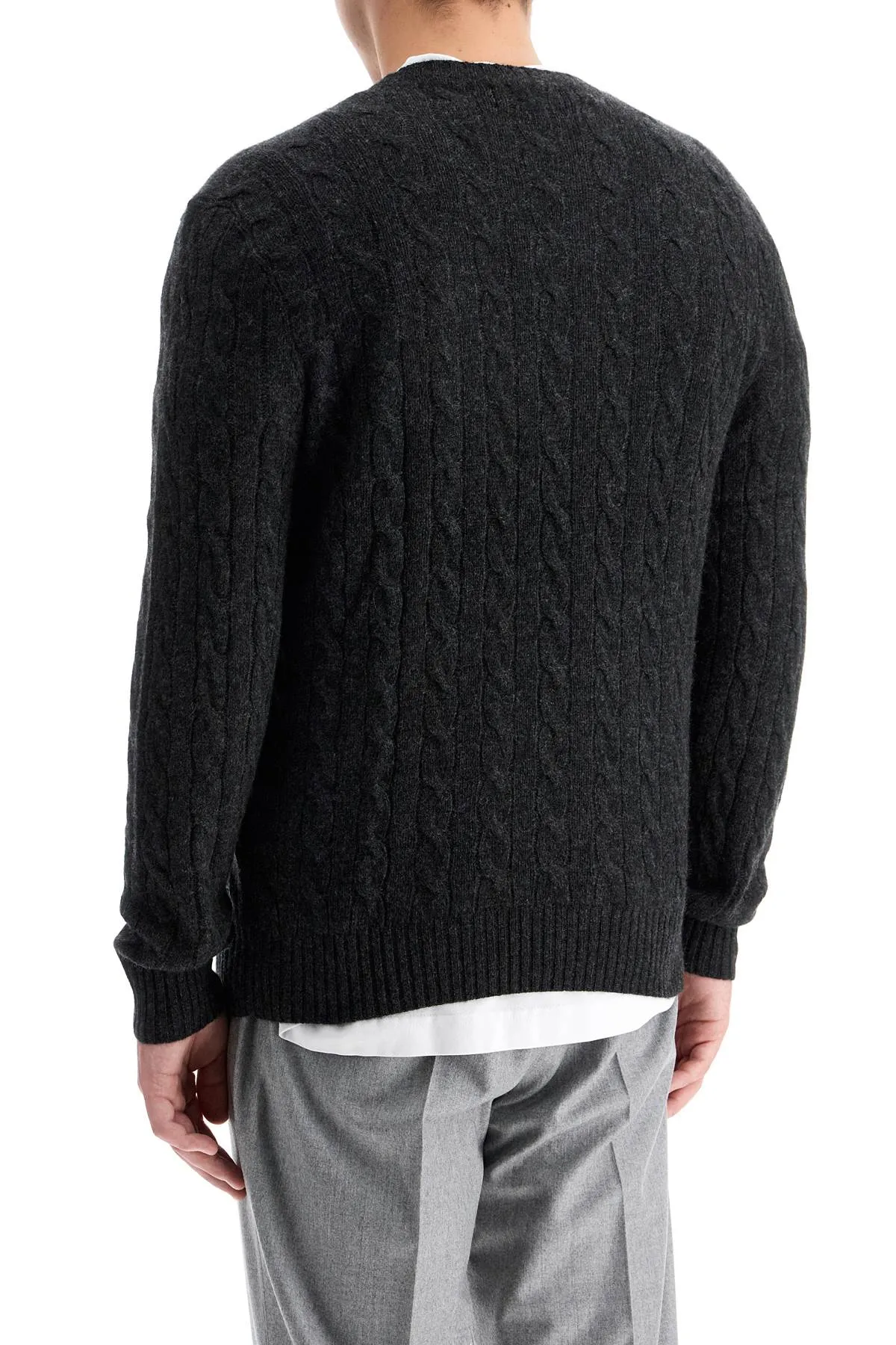 Polo Ralph Lauren Cable Knit Wool-Cashmere Sweater