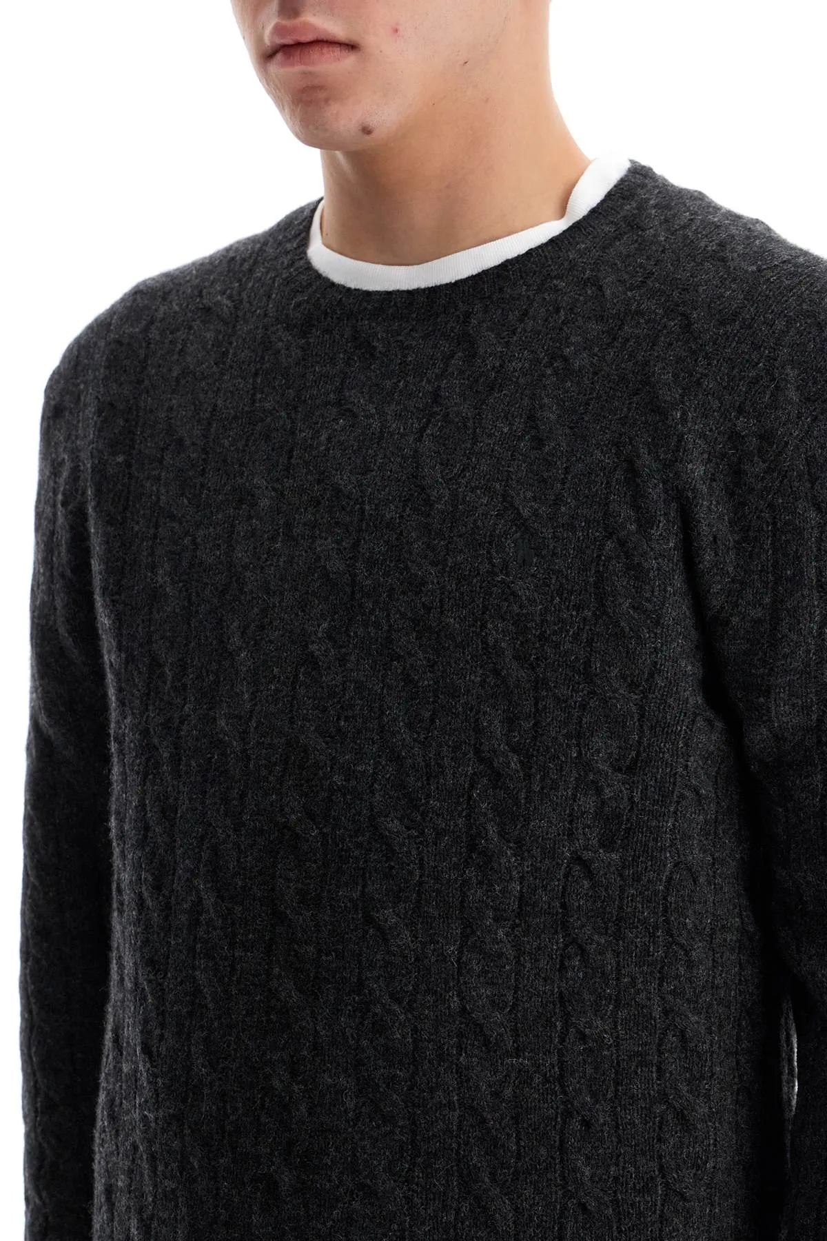 Polo Ralph Lauren Cable Knit Wool-Cashmere Sweater