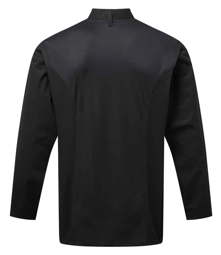 Premier Coolchecker Long Sleeve Chef's Jacket