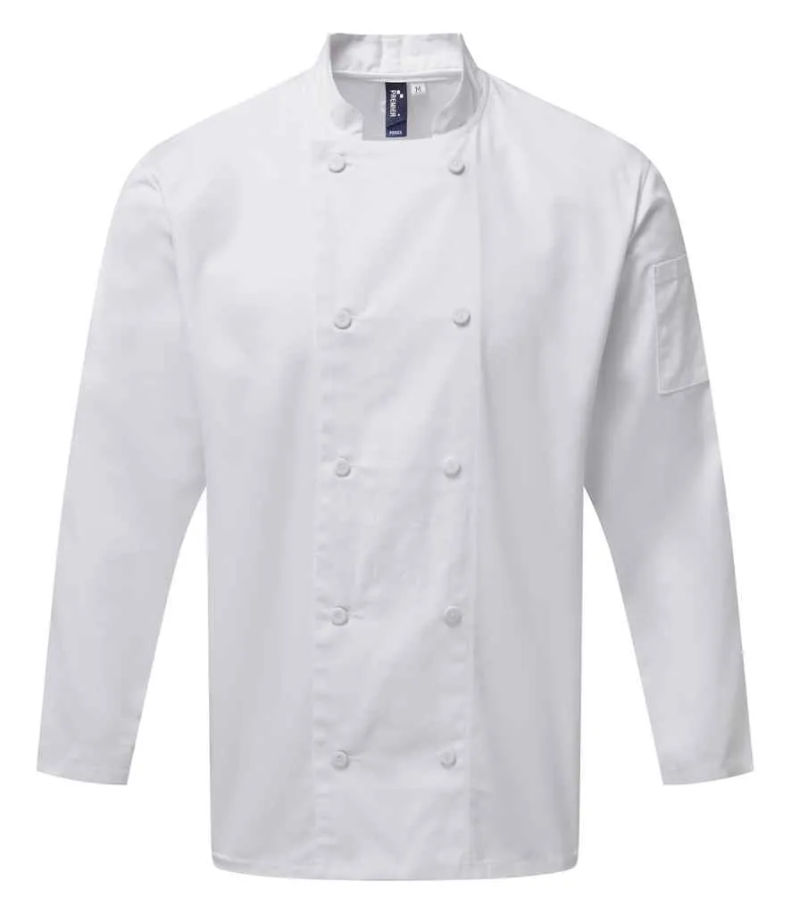 Premier Coolchecker Long Sleeve Chef's Jacket