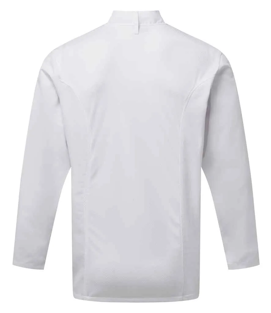 Premier Coolchecker Long Sleeve Chef's Jacket